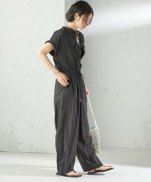 SHIPS / シップス サロペット・オールインワン | 〈手洗い可能〉ダブル ポケット ミリタリー オールインワン | 詳細6