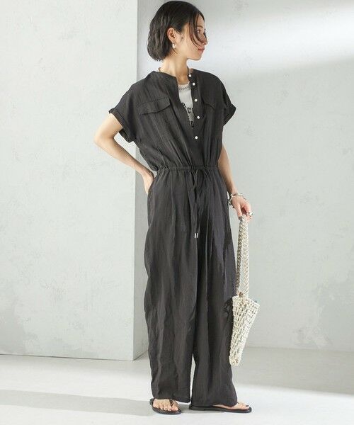 SHIPS / シップス サロペット・オールインワン | 〈手洗い可能〉ダブル ポケット ミリタリー オールインワン | 詳細7