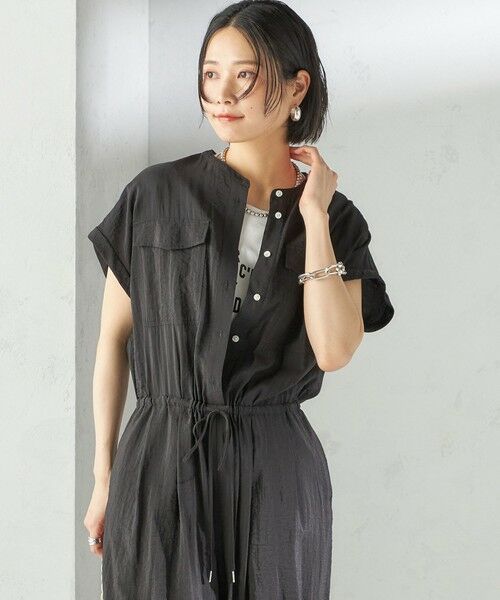 SHIPS / シップス サロペット・オールインワン | 〈手洗い可能〉ダブル ポケット ミリタリー オールインワン | 詳細9