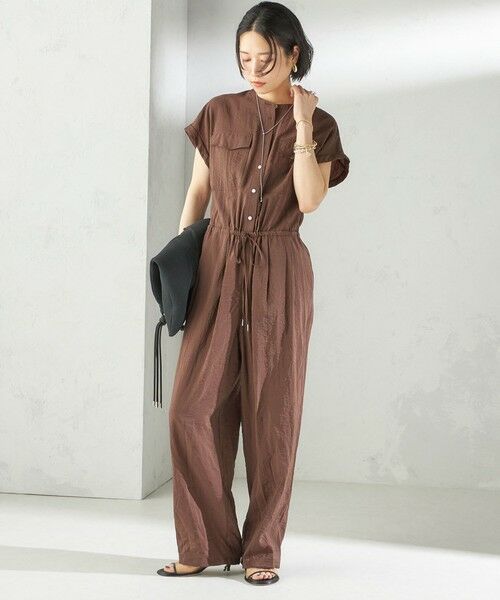 SHIPS / シップス サロペット・オールインワン | 〈手洗い可能〉ダブル ポケット ミリタリー オールインワン | 詳細16