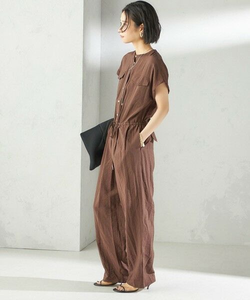 SHIPS / シップス サロペット・オールインワン | 〈手洗い可能〉ダブル ポケット ミリタリー オールインワン | 詳細17