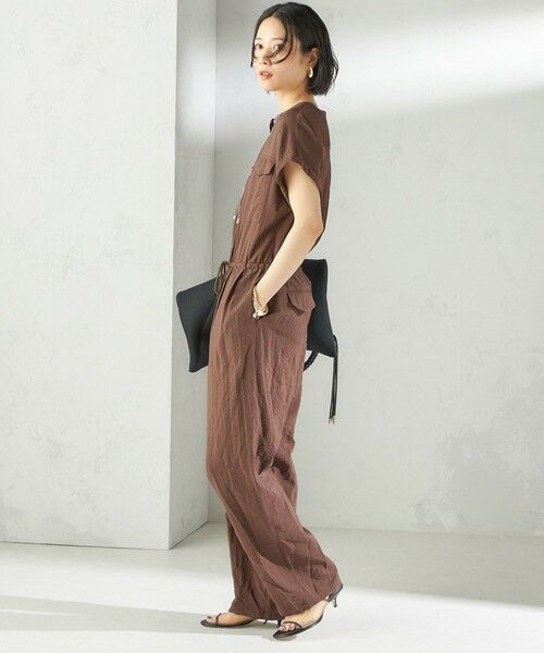 SHIPS / シップス サロペット・オールインワン | 〈手洗い可能〉ダブル ポケット ミリタリー オールインワン | 詳細18