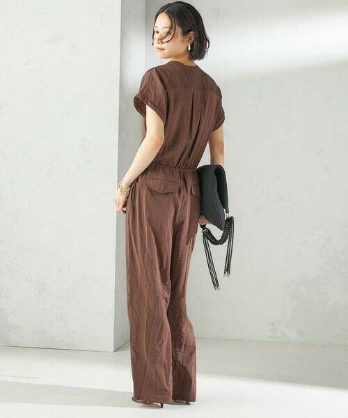 SHIPS / シップス サロペット・オールインワン | 〈手洗い可能〉ダブル ポケット ミリタリー オールインワン | 詳細19