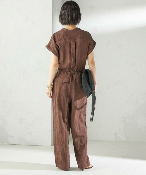 SHIPS / シップス サロペット・オールインワン | 〈手洗い可能〉ダブル ポケット ミリタリー オールインワン | 詳細20