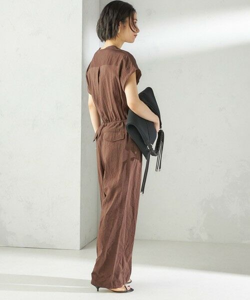 SHIPS / シップス サロペット・オールインワン | 〈手洗い可能〉ダブル ポケット ミリタリー オールインワン | 詳細21