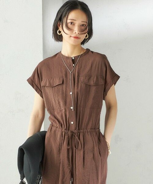 SHIPS / シップス サロペット・オールインワン | 〈手洗い可能〉ダブル ポケット ミリタリー オールインワン | 詳細24