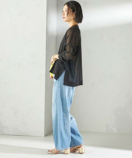 SHIPS / シップス カーディガン・ボレロ | 〈手洗い可能〉18G コットン ナイロン Vネック 1 ボタン カーディガン | 詳細21