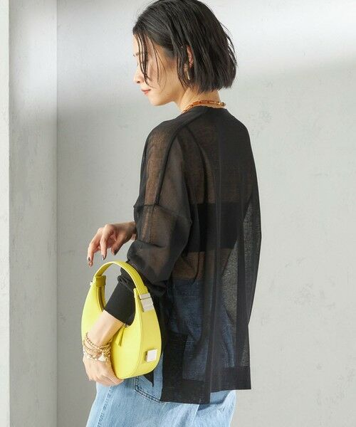 SHIPS / シップス カーディガン・ボレロ | 〈手洗い可能〉18G コットン ナイロン Vネック 1 ボタン カーディガン | 詳細27