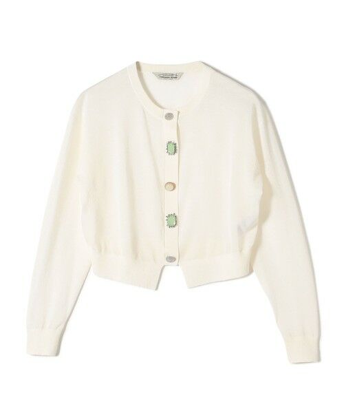 SHIPS / シップス カーディガン・ボレロ | TORRAZZO DONNA:〈手洗い可能〉ビジュー シアー カーディガン | 詳細1
