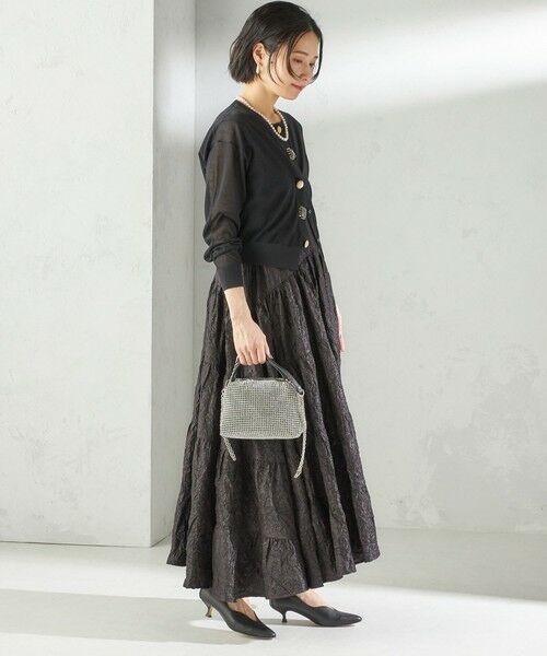 SHIPS / シップス カーディガン・ボレロ | TORRAZZO DONNA:〈手洗い可能〉ビジュー シアー カーディガン | 詳細7