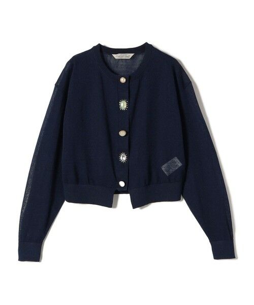 SHIPS / シップス カーディガン・ボレロ | 《一部追加予約》TORRAZZO DONNA:〈手洗い可能〉ビジュー シアー カーディガン | 詳細28