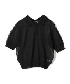 SHIPS / シップス ニット・セーター | SHIPS Primary Navy Label:〈手洗い可能〉NOIR POLO ニット