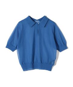 SHIPS / シップス ニット・セーター | SHIPS Primary Navy Label:〈手洗い可能〉NOIR POLO ニット