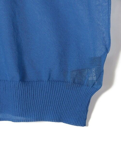 SHIPS / シップス ニット・セーター | SHIPS Primary Navy Label:〈手洗い可能〉NOIR POLO ニット | 詳細6