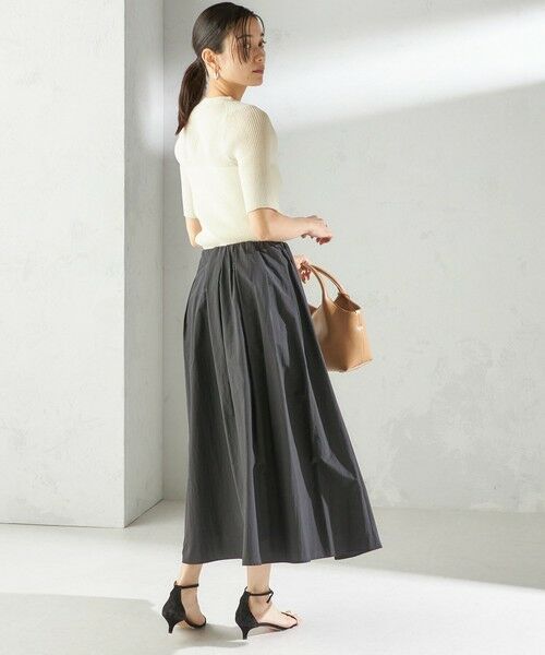 SHIPS / シップス ニット・セーター | 〈手洗い可能〉ラミー混 シアー ヘンリー ネック ニット | 詳細4