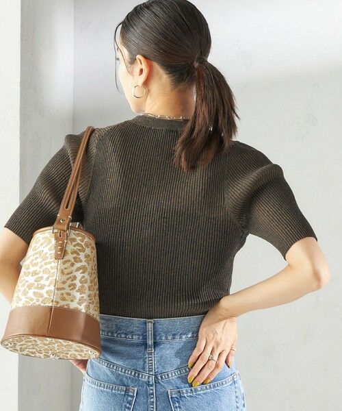 SHIPS / シップス ニット・セーター | 〈手洗い可能〉ラミー混 シアー ヘンリー ネック ニット | 詳細28