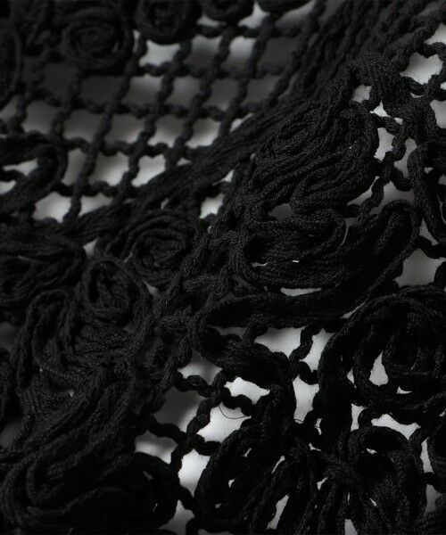 SHIPS / シップス ベスト | 〈手洗い可能〉エンブロイダリー ニット ショート ベスト | 詳細15