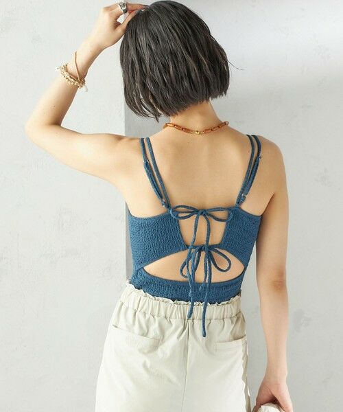 SHIPS / シップス 水着・スイムグッズ | maroba:＜手洗い可能＞バック リボン ワンピース スイム ウェア | 詳細28