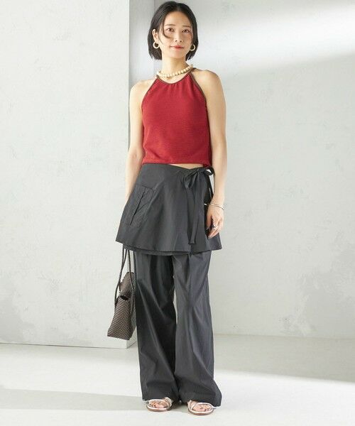 SHIPS / シップス 水着・スイムグッズ | maroba:＜手洗い可能＞ラッシュ リボン ラップ スカート | 詳細1