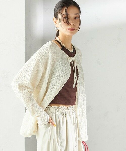 SHIPS / シップス 水着・スイムグッズ | maroba:〈手洗い可能〉2WAY ラッシュ カーディガン | 詳細11