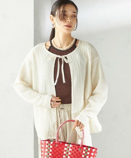 SHIPS / シップス 水着・スイムグッズ | maroba:〈手洗い可能〉2WAY ラッシュ カーディガン | 詳細8