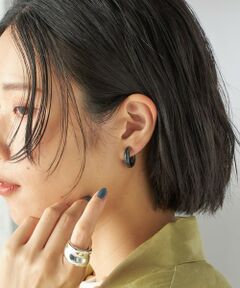 SHIPS別注 HARIO オーバルピアス SHIPS（シップス）の「【SHIPS別注】HARIO:オーバルピアス