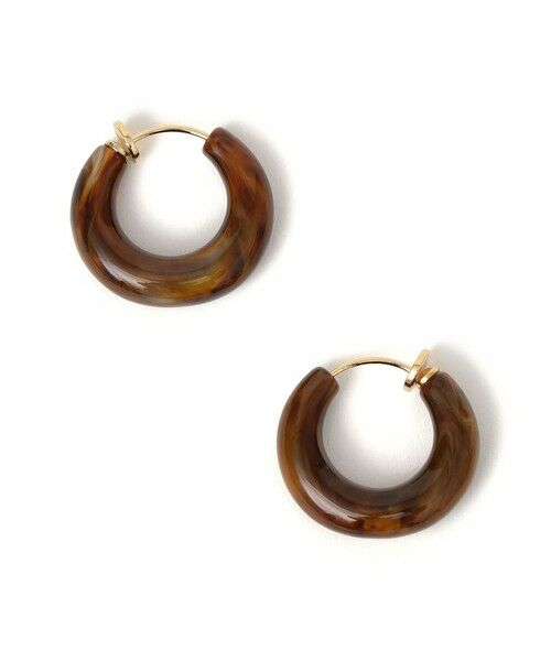 SHIPS / シップス ピアス・イヤリング | 樹脂 フープ イヤリング S | 詳細10