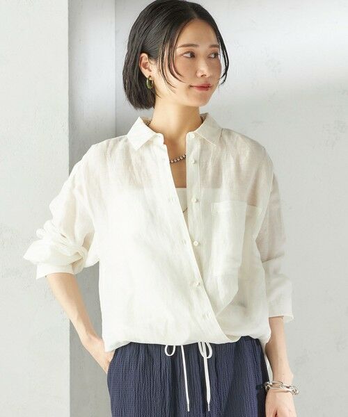 SHIPS / シップス ピアス・イヤリング | 樹脂 フープ イヤリング M | 詳細9