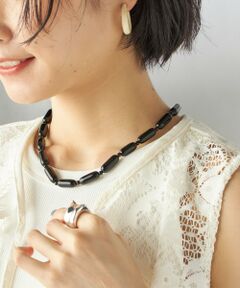 SHIPS / シップス ネックレス・ペンダント・チョーカー | レクタングル ビーズ ネックレス