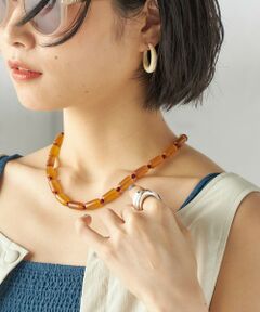 SHIPS / シップス ネックレス・ペンダント・チョーカー | レクタングル ビーズ ネックレス