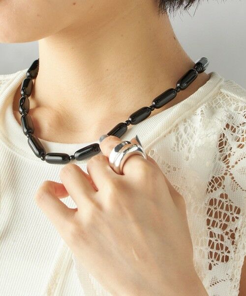 SHIPS / シップス ネックレス・ペンダント・チョーカー | レクタングル ビーズ ネックレス | 詳細1