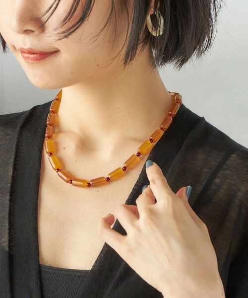 SHIPS / シップス ネックレス・ペンダント・チョーカー | レクタングル ビーズ ネックレス | 詳細5