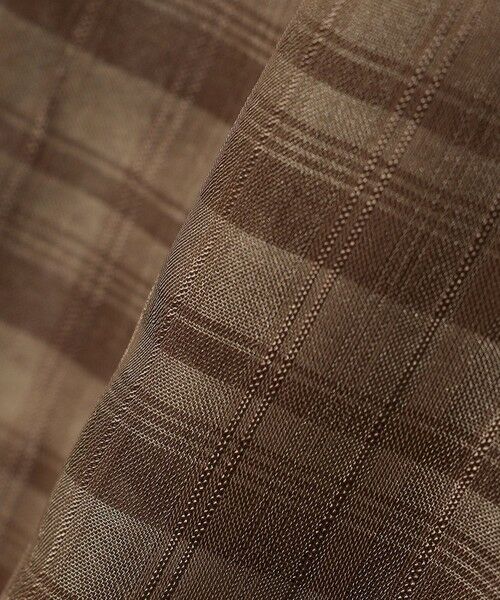 SHIPS / シップス シャツ・ブラウス | quaranciel:〈手洗い可能〉シアー チェック ノーカラー ハーフスリーブ ブラウス | 詳細26