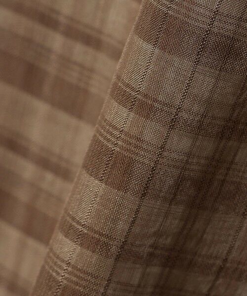 SHIPS / シップス シャツ・ブラウス | quaranciel:〈手洗い可能〉シアー チェック ノースリーブ シャツ | 詳細30