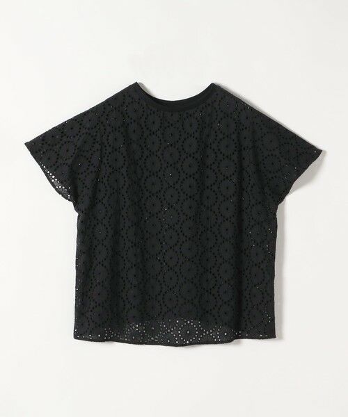 SHIPS / シップス シャツ・ブラウス | quaranciel:〈手洗い可能〉フラワー 刺繍 アイレット ハーフスリーブ プルオーバー | 詳細26