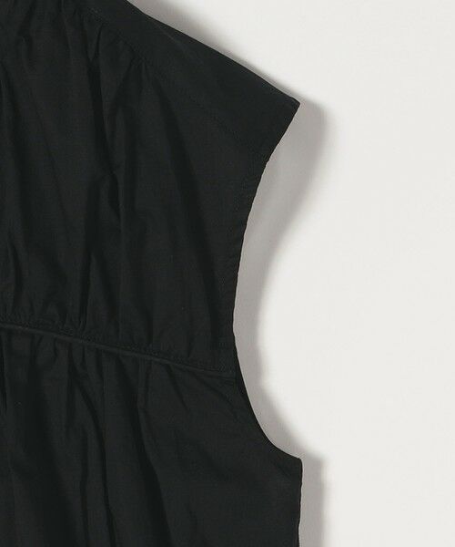 SHIPS / シップス シャツ・ブラウス | quaranciel:〈手洗い可能〉コットンボイル シアー ギャザー バンドカラー シャツ ブラウス | 詳細24