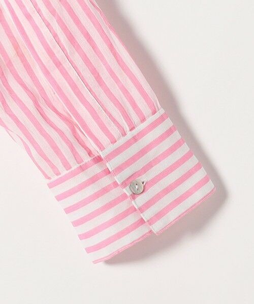 SHIPS / シップス シャツ・ブラウス | PALME:〈手洗い可能〉ストライプ エンブロイダリー シャツ | 詳細3