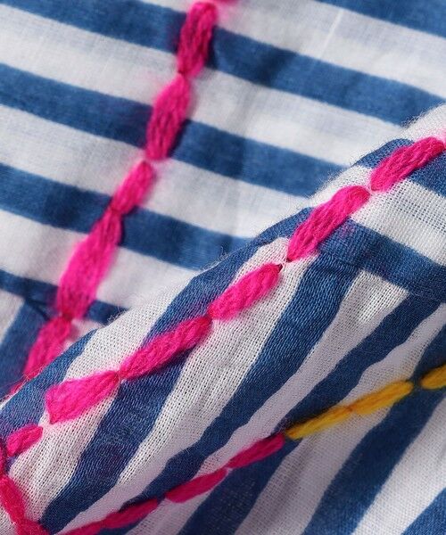 SHIPS / シップス シャツ・ブラウス | PALME:〈手洗い可能〉ストライプ エンブロイダリー シャツ | 詳細7