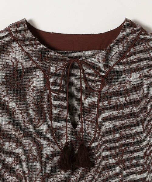 SHIPS / シップス シャツ・ブラウス | SHIPS any:〈手洗い可能〉メッシュ ジャカード カフタン スキッパー ブラウス | 詳細10