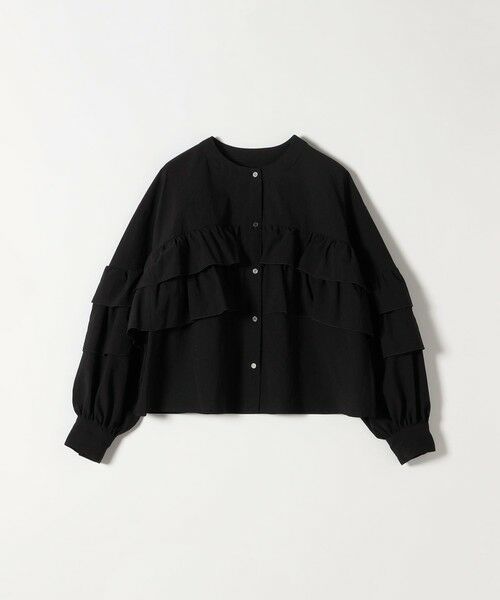SHIPS / シップス シャツ・ブラウス | SHIPS any:〈洗濯機可能〉ボイル フリル バンドカラー シャツ ブラウス 2 | 詳細25