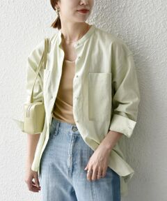 nowos コンチョ　コットンシャツ　ブラウス　Cotton Shirt レディース シャツ・ブラウス（条件：コットン）| ファッション