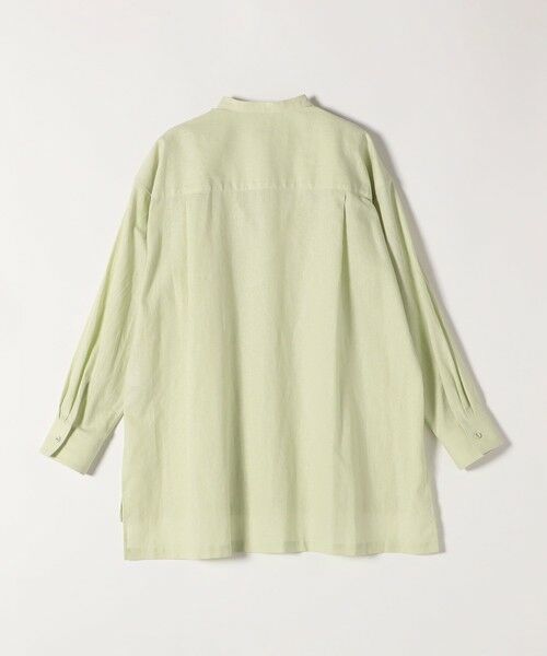 SHIPS / シップス シャツ・ブラウス | SHIPS any:〈洗濯機可能〉リネン ミックス スタンドカラー ポケット シャツ 25SS 2 | 詳細20