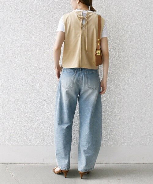 SHIPS / シップス ベスト | bon_meur:〈手洗い可能〉フリンジ チャーム ノースリーブ プルオーバー | 詳細2