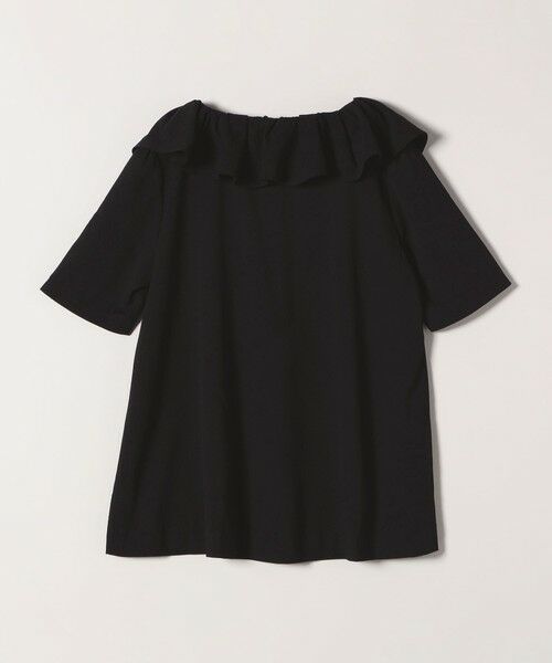 SHIPS / シップス シャツ・ブラウス | 《一部追加予約》【WEB限定】SHIPS any:〈洗濯機可能〉ラフ サテン フリルカラー ブラウス 26SS | 詳細26