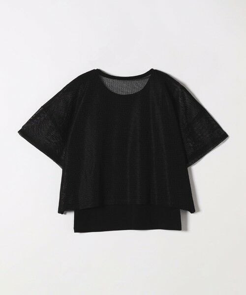 SHIPS / シップス Tシャツ | SHIPS any:〈手洗い可能〉メッシュ シアー ワイド TEE × タンク セット | 詳細20
