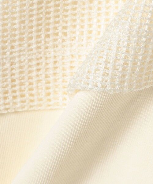 SHIPS / シップス Tシャツ | SHIPS any:〈手洗い可能〉メッシュ シアー ハンカチ スリーブ ドッキング TEE | 詳細11