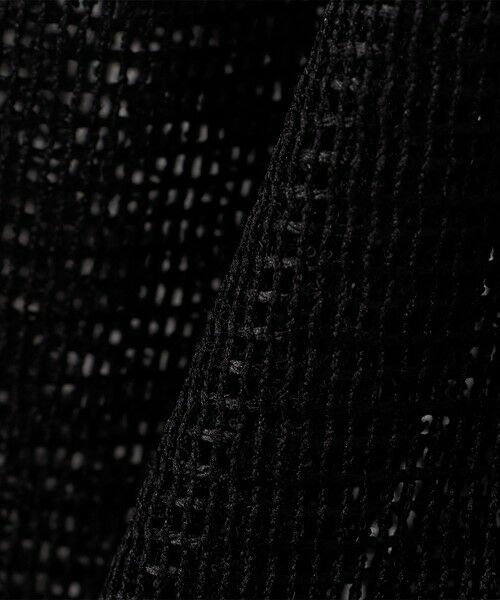 SHIPS / シップス ベスト | SHIPS any:〈手洗い可能〉メッシュ シアー ドロスト ギャザー ノースリーブ ベスト | 詳細8