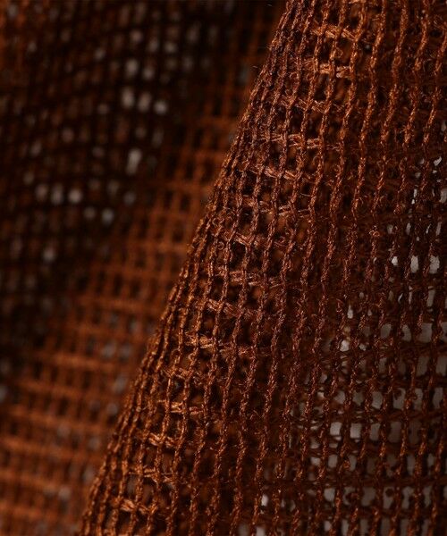 SHIPS / シップス ベスト | SHIPS any:〈手洗い可能〉メッシュ シアー ドロスト ギャザー ノースリーブ ベスト | 詳細23