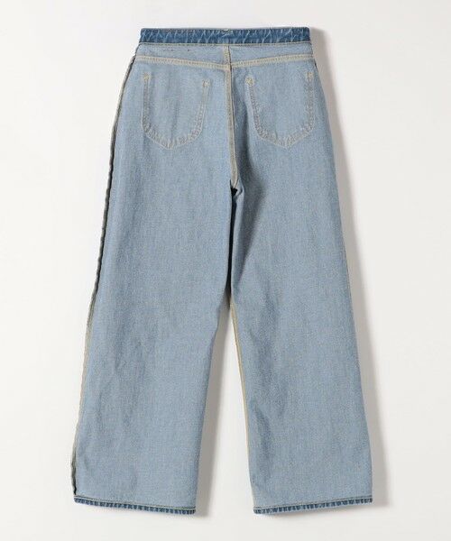 SHIPS / シップス デニムパンツ | Lee:〈洗濯機可能〉ルーズ ストレート ワイド デニム パンツ | 詳細3