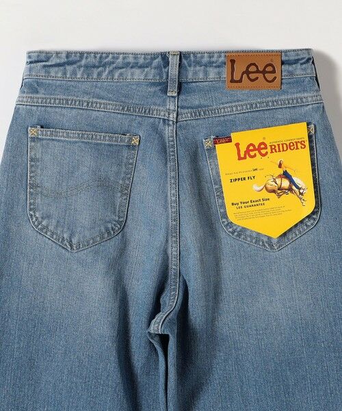 SHIPS / シップス デニムパンツ | Lee:〈洗濯機可能〉ルーズ ストレート ワイド デニム パンツ | 詳細5